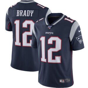 Mens Youths Kids Womens Tom Brady Navy Vapor Stitched Jersey